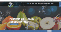 Desktop Screenshot of dietetyk-asai.pl