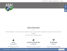 Tablet Screenshot of dietetyk-asai.pl